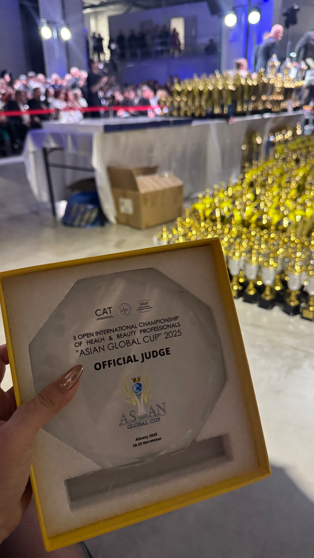 Asian Global Cup 2025 · official judge award